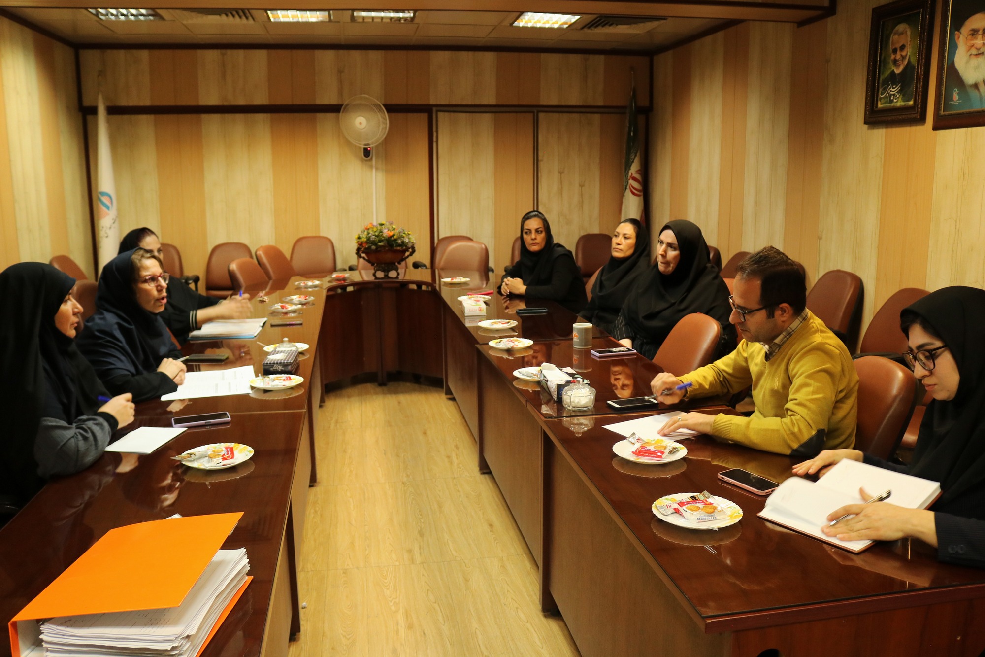 بازدید رئیس اداره تحصیلات تکمیلی دانشگاه علوم پزشکی ایران از واحد آموزش دانشکده بهداشت