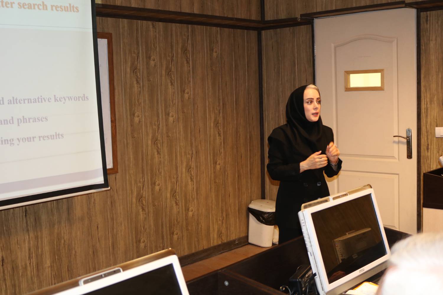 برگزاری کارگاه آموزشی «استراتژی‌های جستجوی پیشرفته در مطالعات مرور نظام‌مند» در دانشکده بهداشت